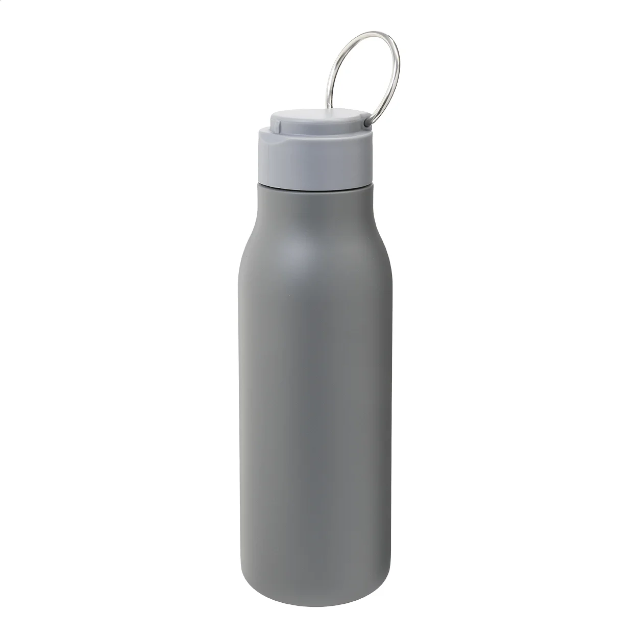 Edelstahl-Trinkflasche Rissip, grau – Bild 3