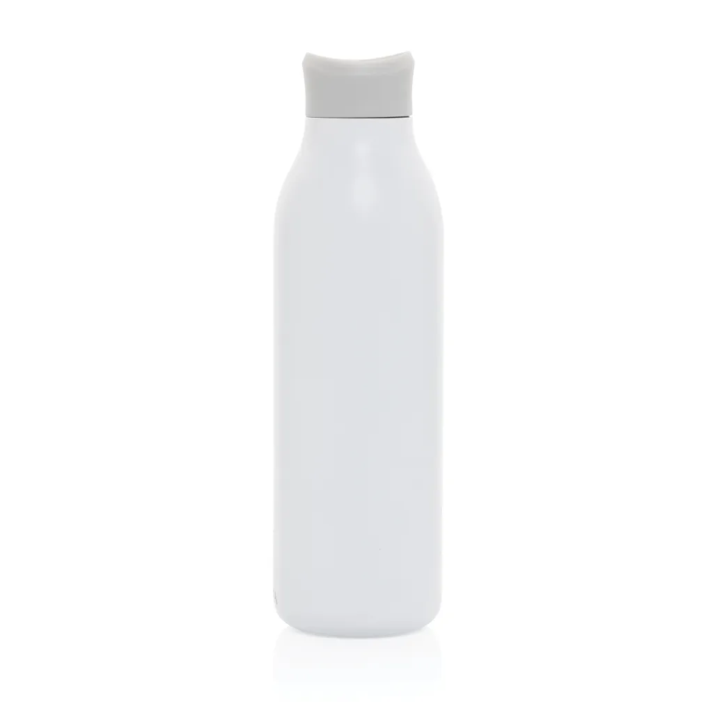 Avira Alok 360 Klick-Wasserflasche aus RCS rec. Stahl, 600ml, weiß – Bild 3