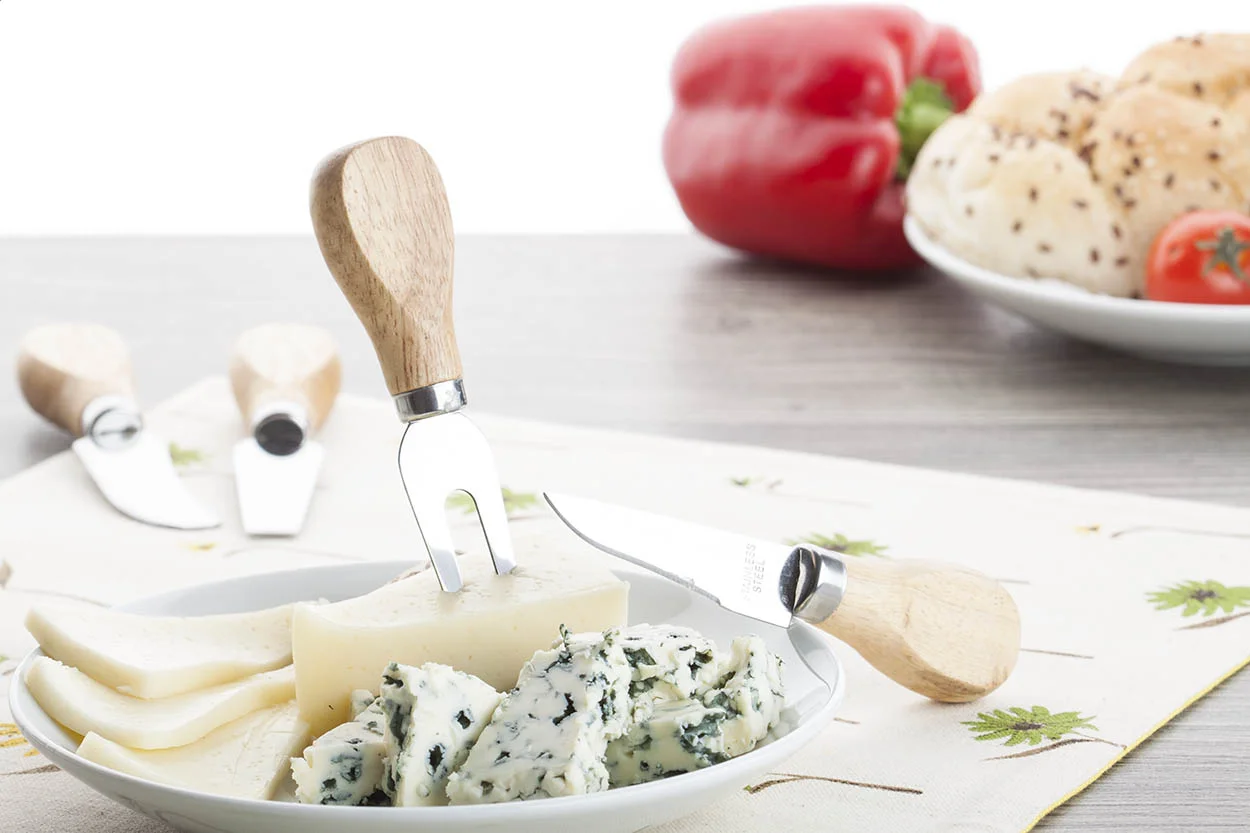 Käsemesser-Set Gouda, natur – Bild 3