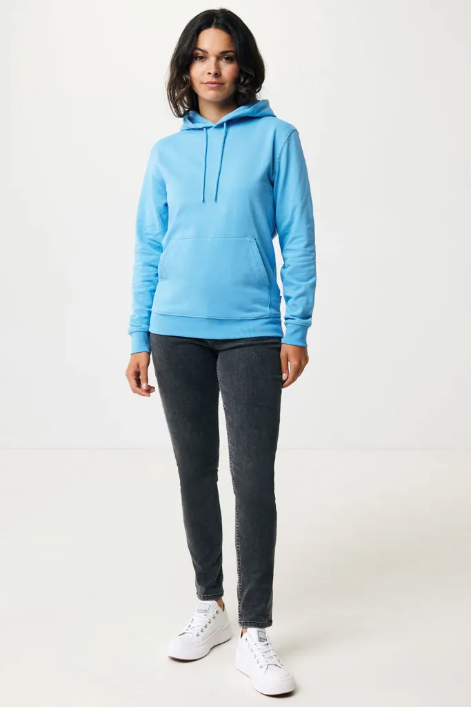 IQONIQ Jasper Hoodie aus recycelter Baumwolle, tranquil blue – Bild 5