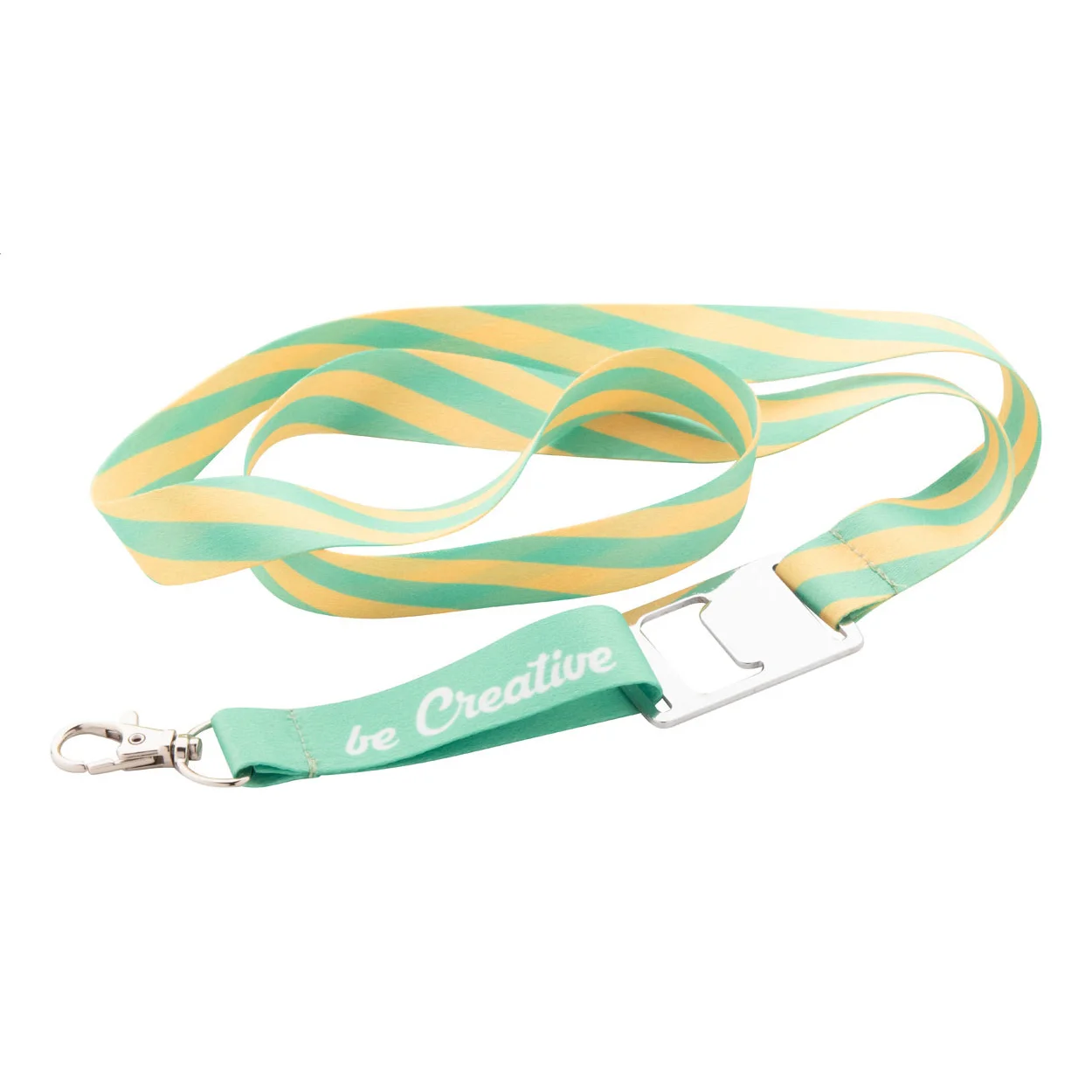 Sublimations-Lanyard Subyard Drink, weiß – Bild 4