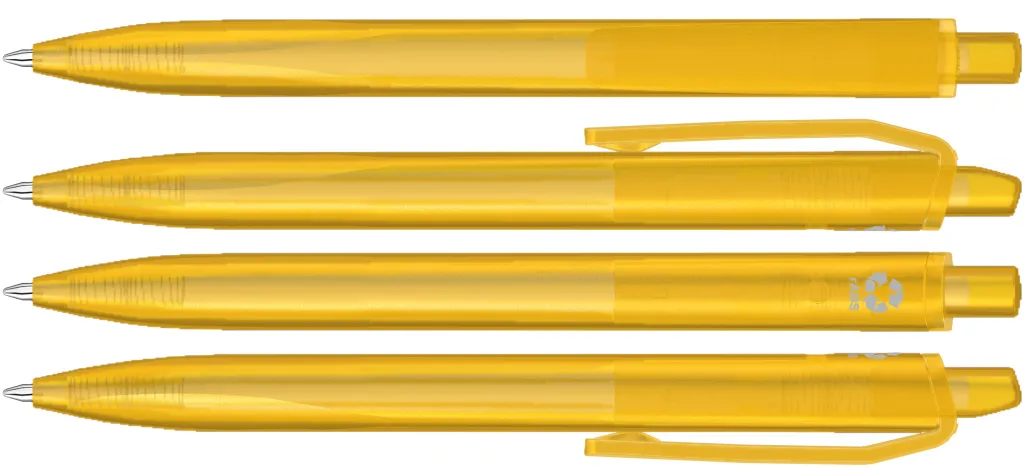 ALIGN frozen RECY Druckkugelschreiber ocker, ocker – Bild 2