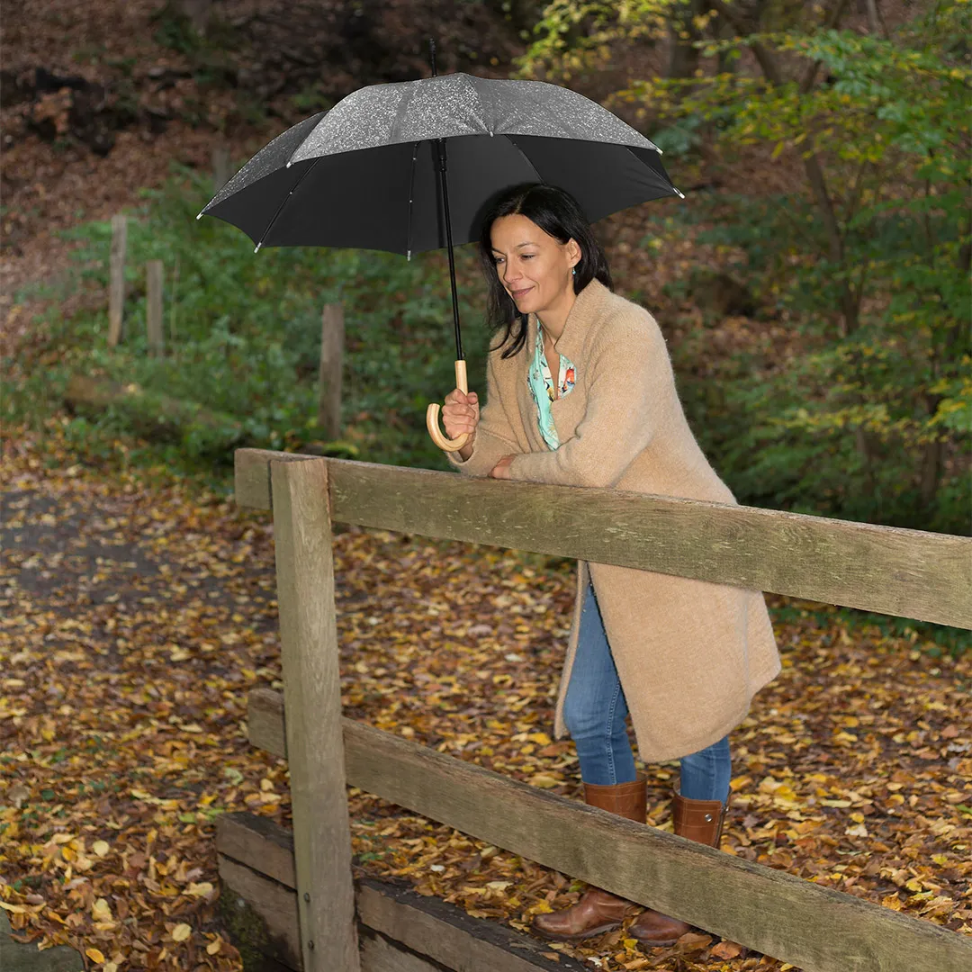 AC-Stockschirm ÖkoBrella, schwarz wS – Bild 8