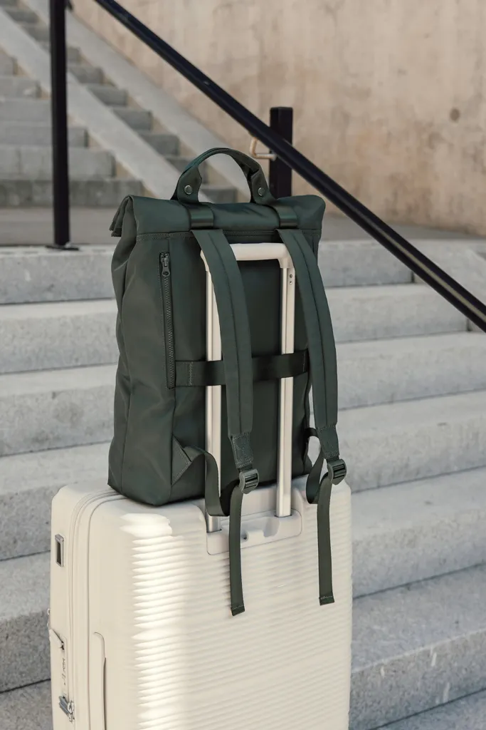 VINGA Baltimore Neo RCS Rucksack, grün – Bild 7