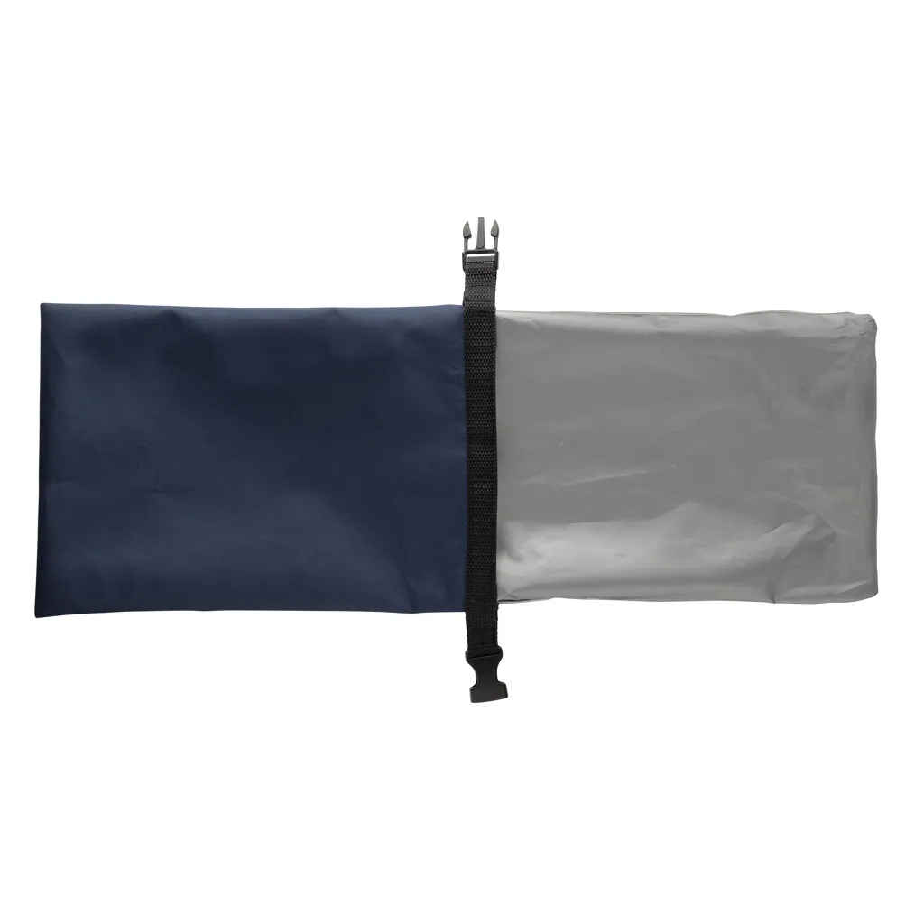 Snackstrap faltbarer Lunchbag aus AWARE™ rPET 30 x 20cm, navy blau – Bild 5