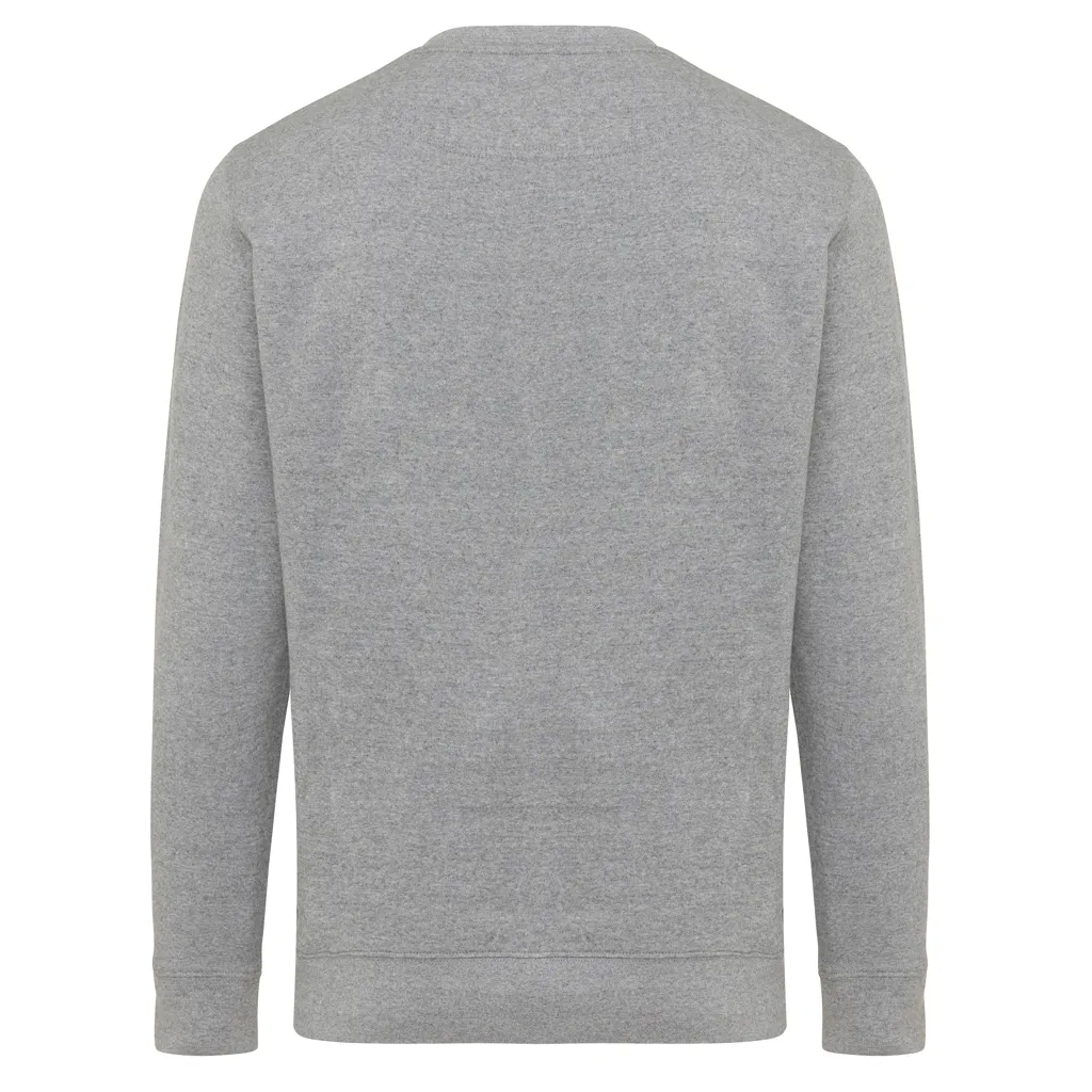 IQONIQ Etosha Lightweight Sweater aus recycelter Baumwolle, light heather anthracite – Bild 2