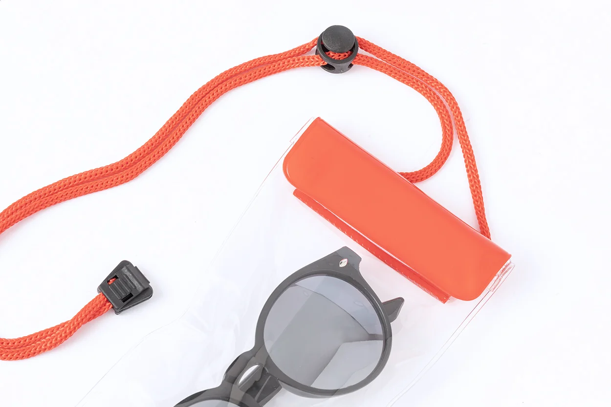 Handyetui Splash, orange, transparent – Bild 2