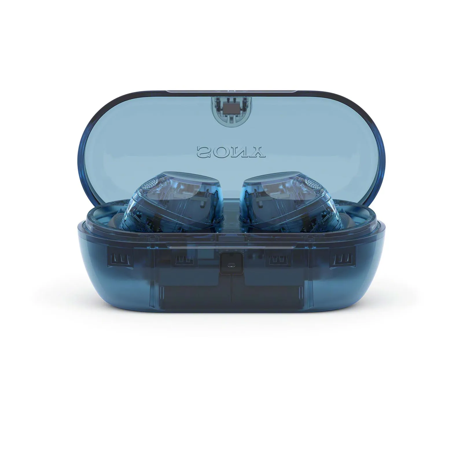 Sony WF-C710 Kabellose In-Ear-Kopfhörer, Transparentes Blau – Bild 5