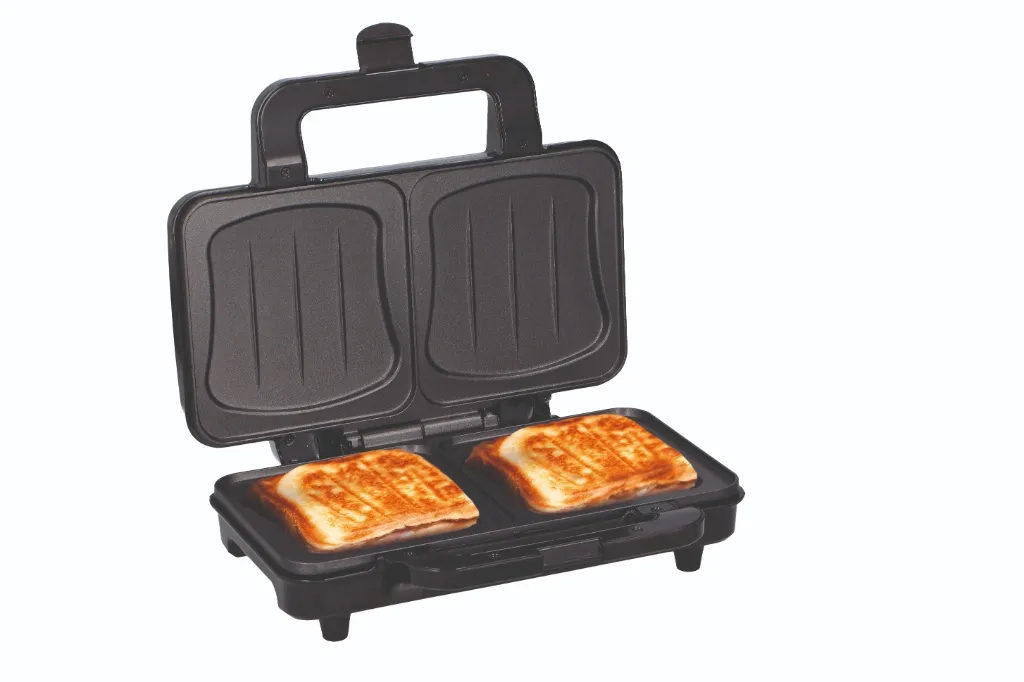 ALPINA Sandwichmaker XL 900W, Silber – Bild 4