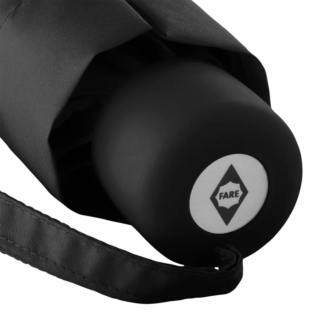 Alu-Mini-Taschenschirm, schwarz – Bild 8