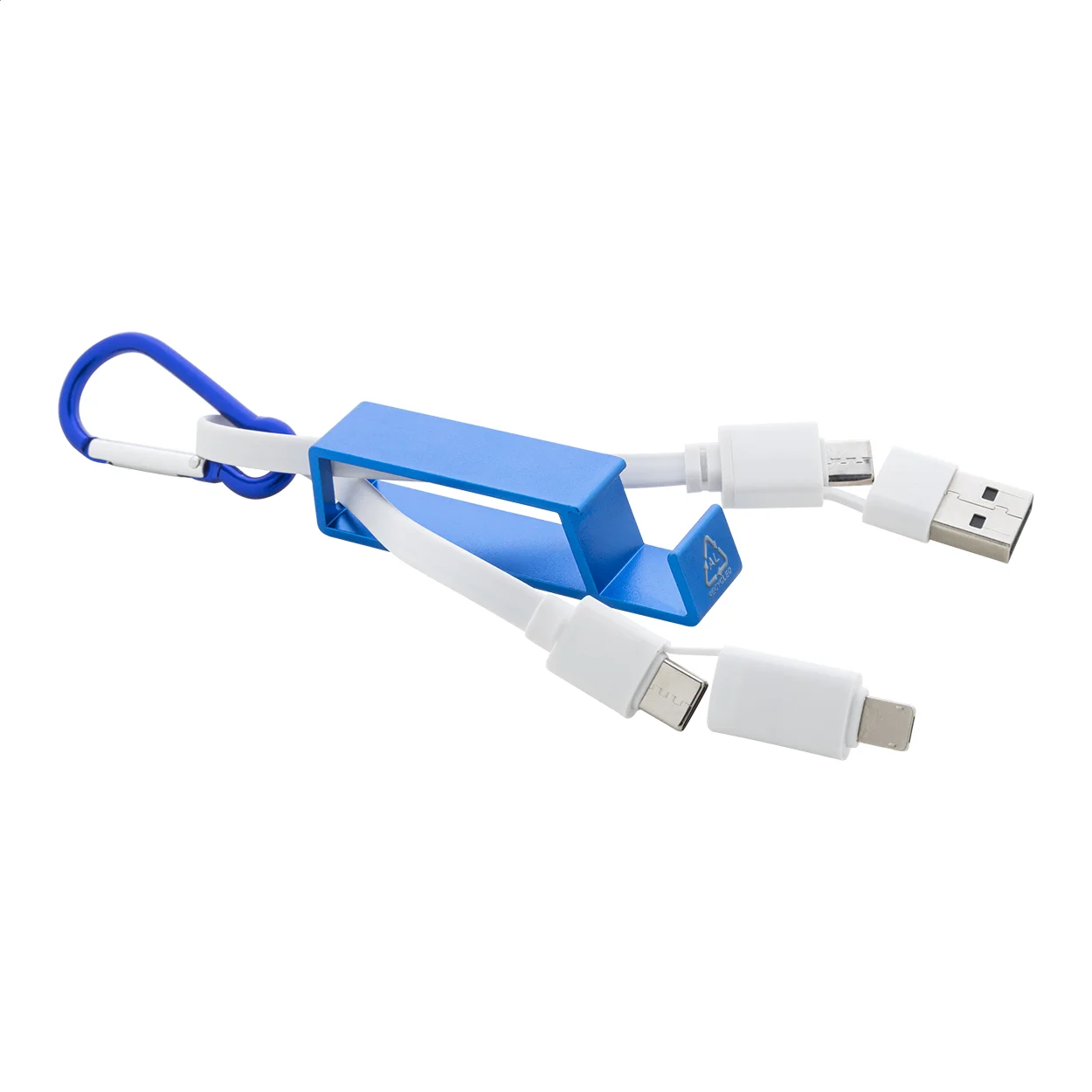 USB-Ladekabel Cappy, blau – Bild 6