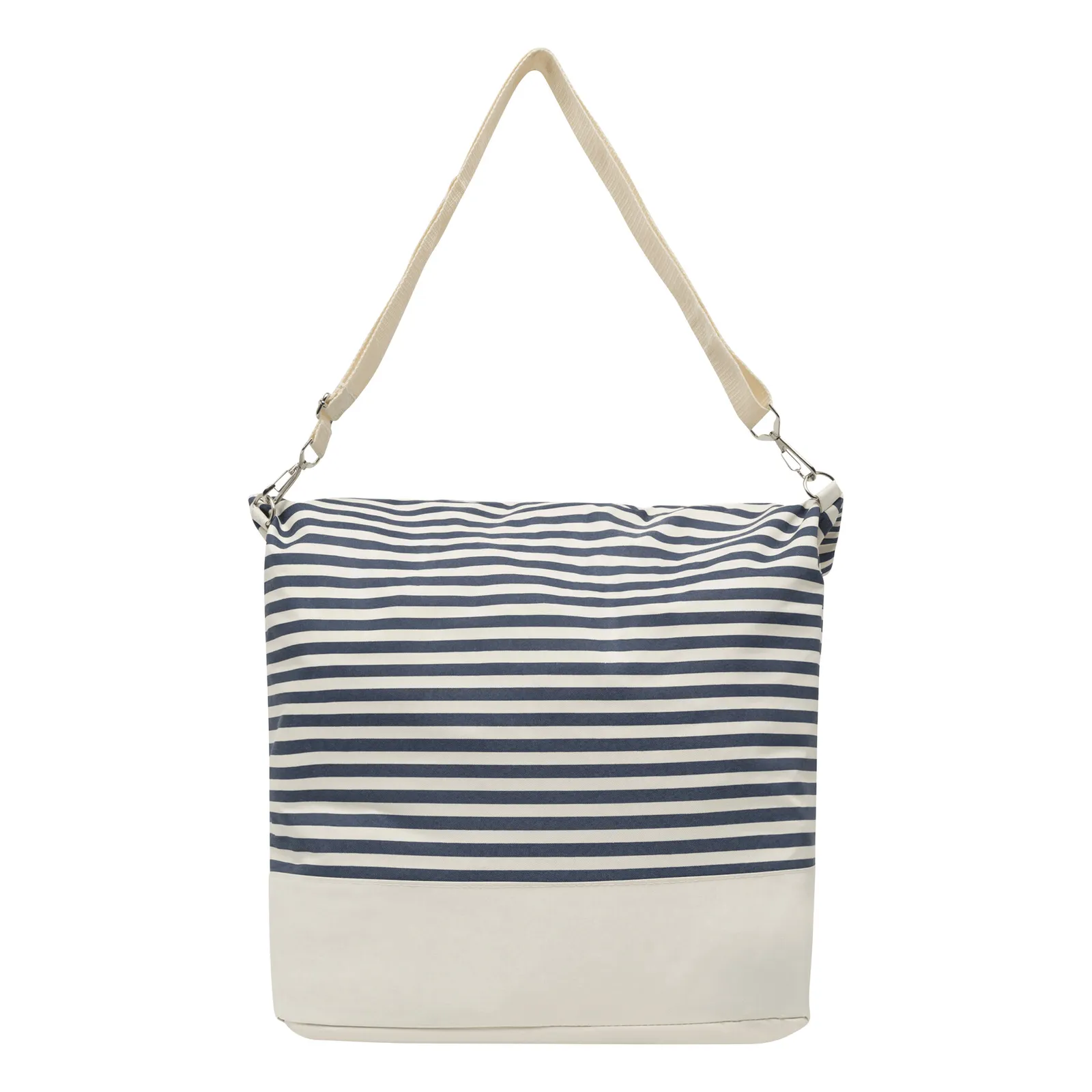 JUIST - Strandtasche, beige, blau – Bild 3