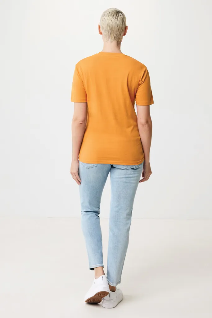 IQONIQ Bryce T-Shirt aus recycelter Baumwolle, sundial orange – Bild 5
