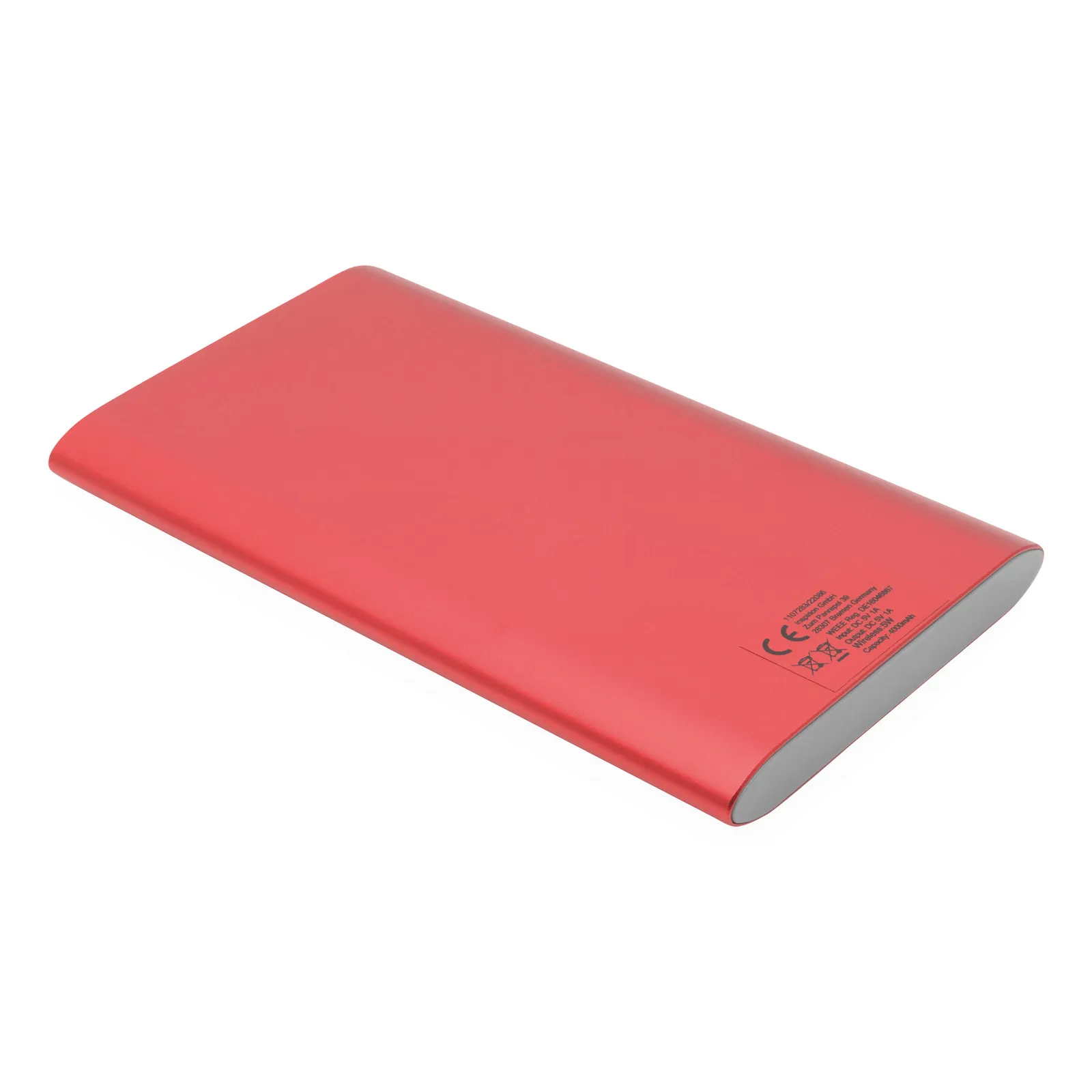 WIRELESS POWER - Powerbank rot, rot – Bild 2