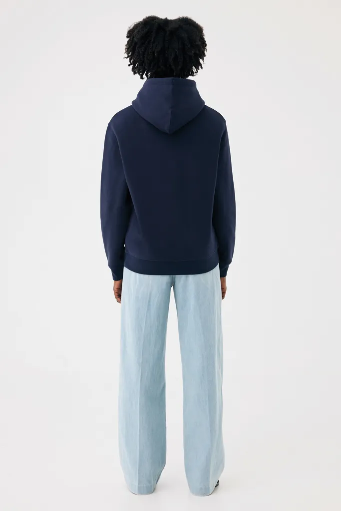 IQONIQ Joshua Hoodie aus recycelter Baumwolle, navy blau – Bild 8