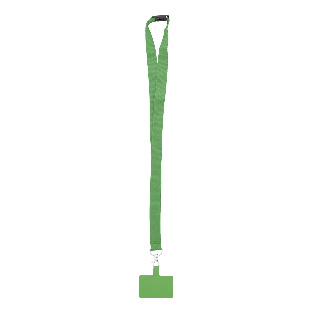 RPET-Handyhalter-Lanyard Revent Call, grün – Bild 2
