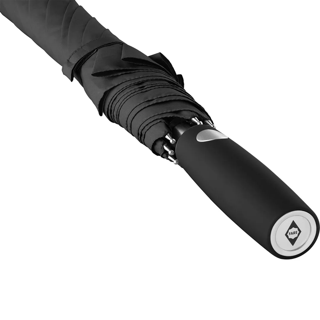 Alu-Stockschirm FARE® AC, schwarz – Bild 4