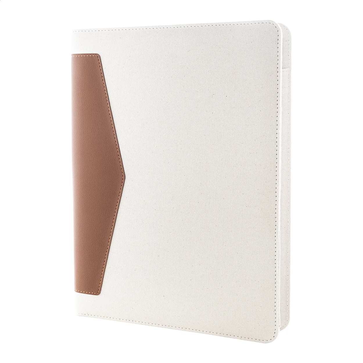 Dokumentenmappe Carbasa A4 aus recyceltem Canvas, natur – Bild 2