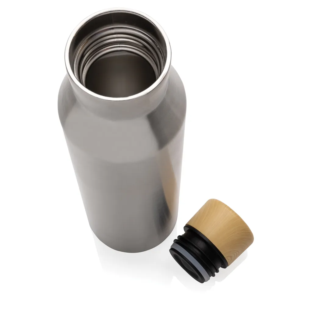 Gaia Vakuumflasche aus RCS recyceltem Stainless-Steel, silber – Bild 2