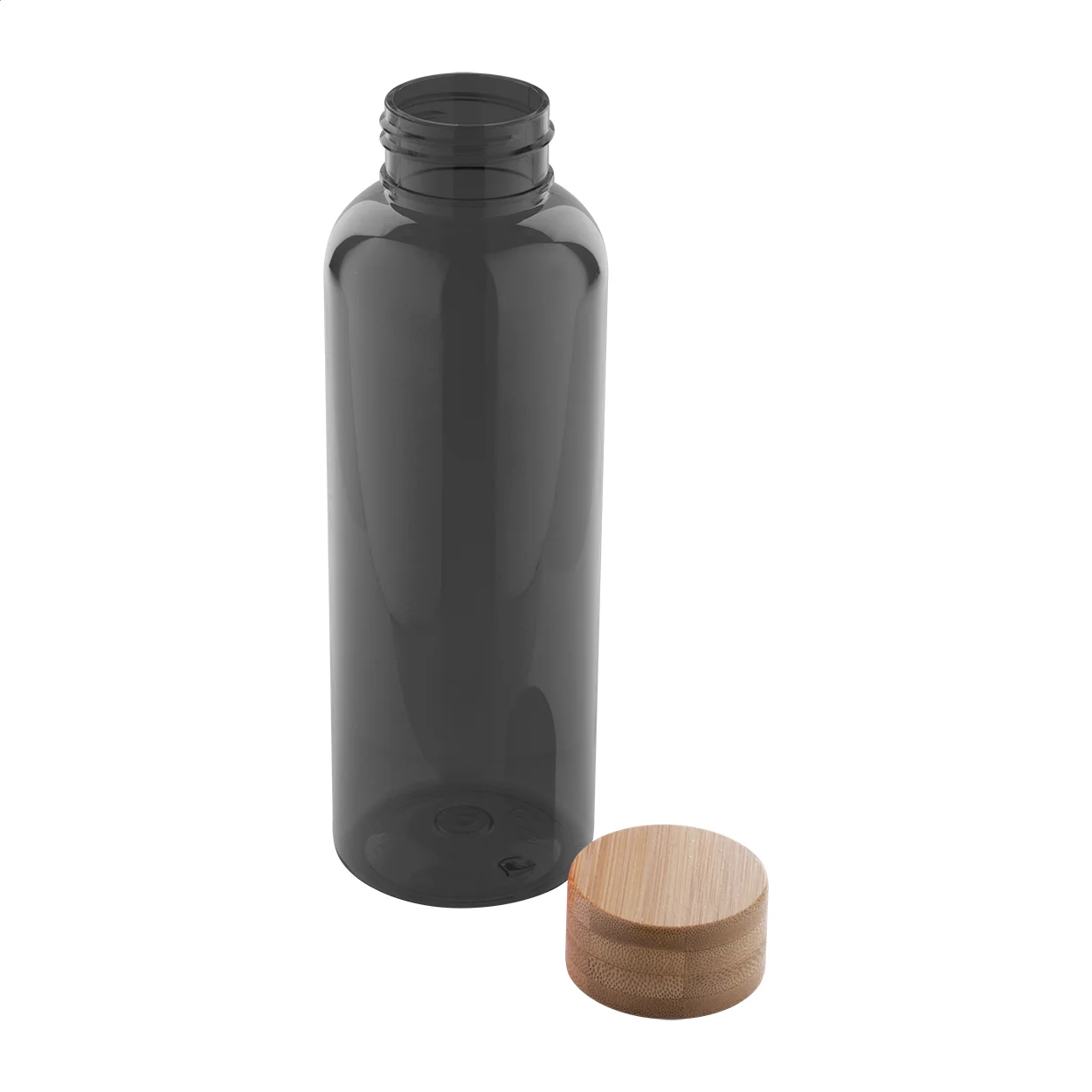 RPET-Sportflasche Pemboo, schwarz – Bild 2