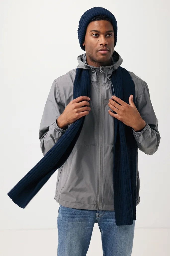 Impact AWARE™ Polylana® doppelt gestrickte Mütze, navy blau – Bild 6