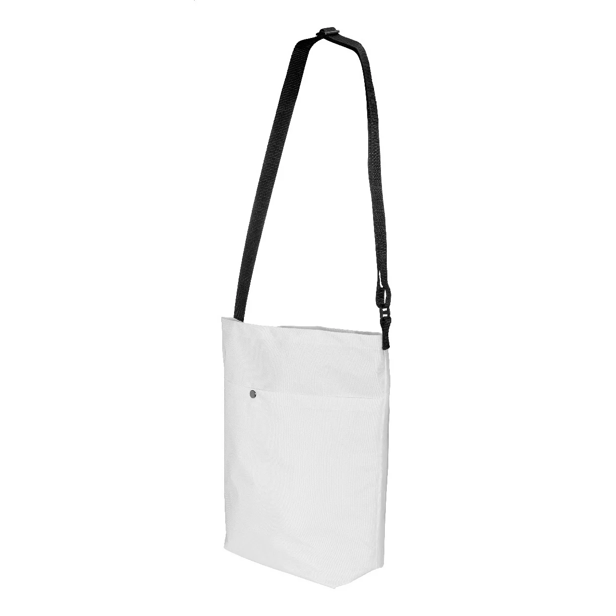 individuelle Umhängetasche RPET SuboBag Shoulder, schwarz – Bild 4