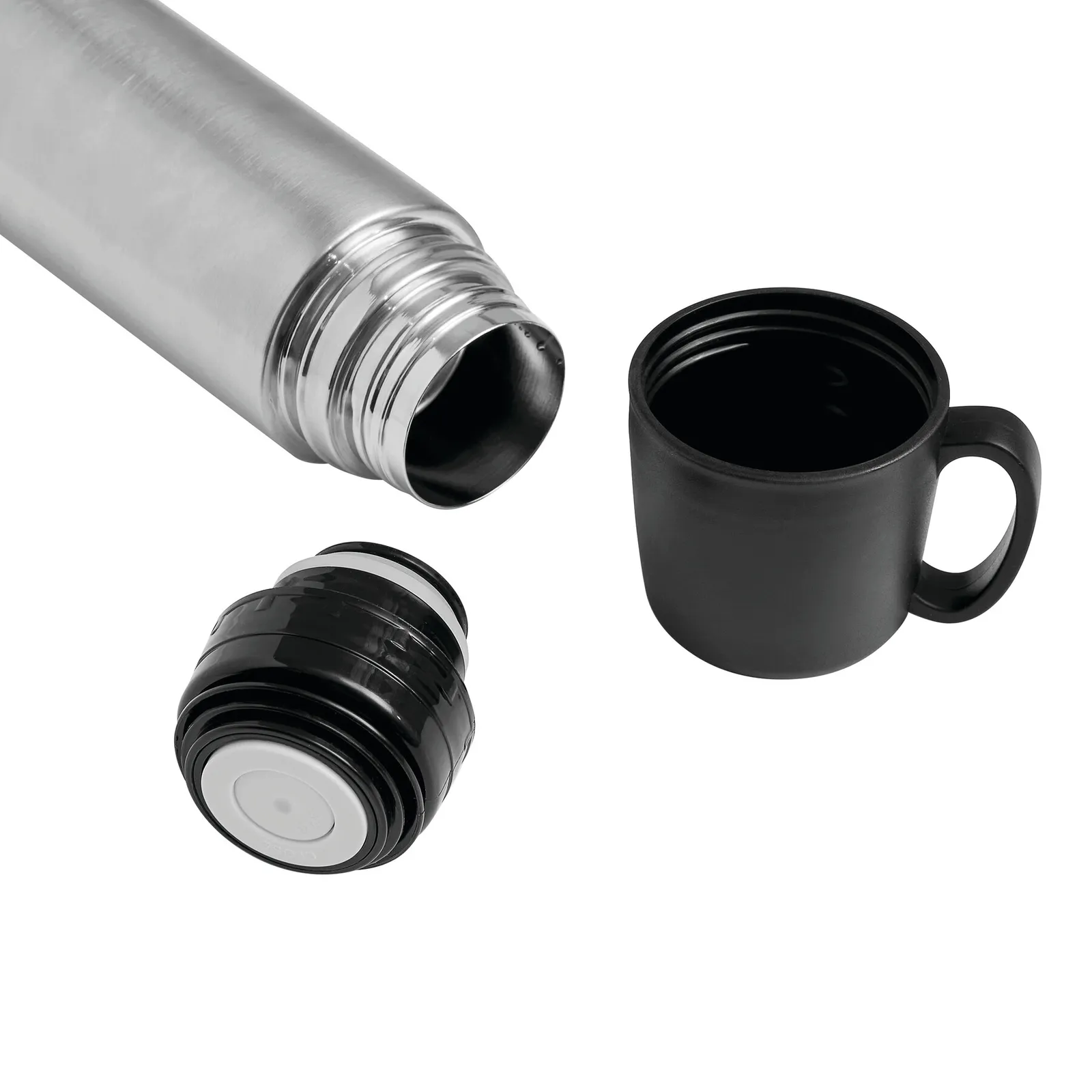 STEAMSIP - Vakuum-Isolierkanne schwarz, silber, schwarz, silber – Bild 8