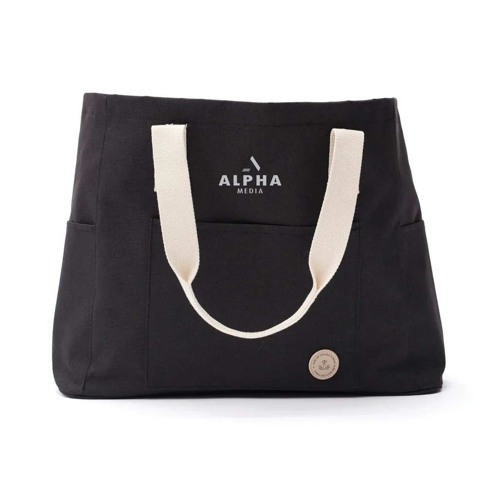 VINGA Sortino Strandtasche, schwarz – Bild 5