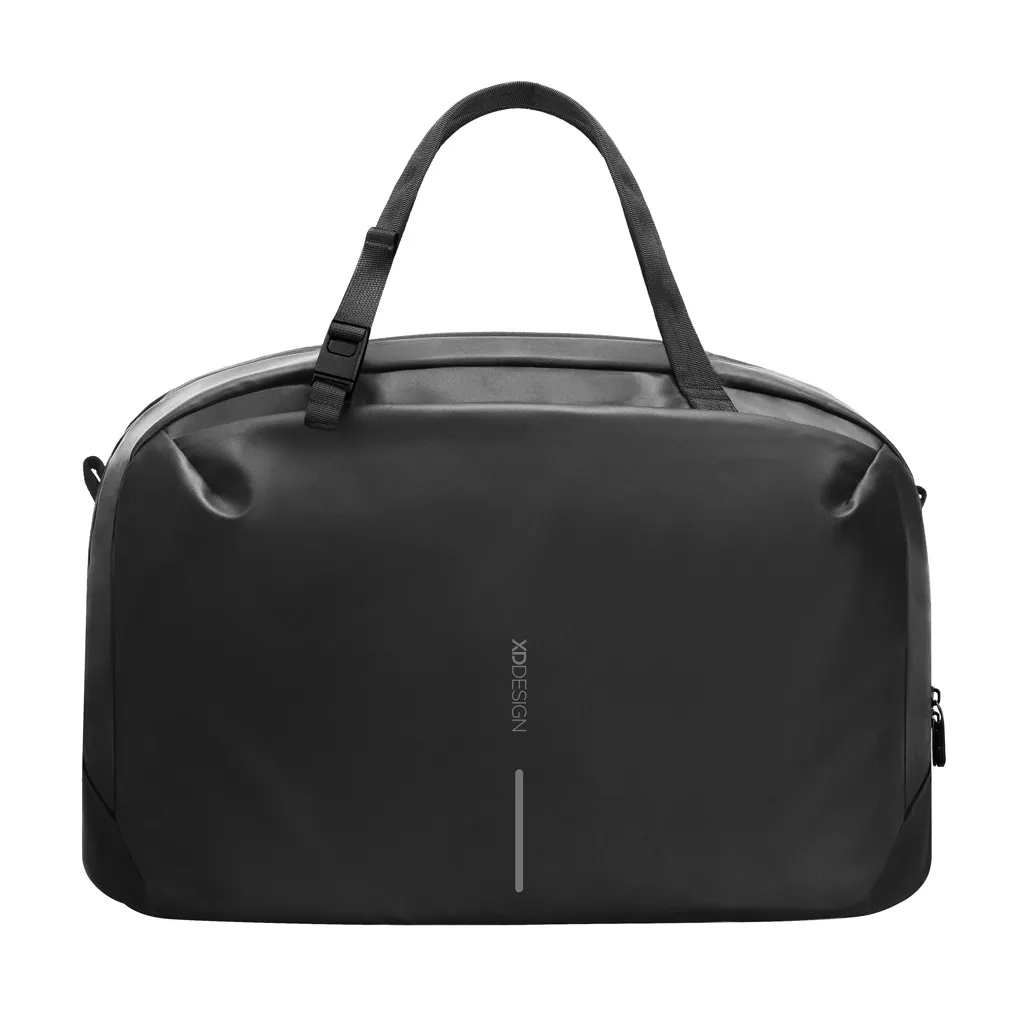 Urban wasserabweisende Wochenendtasche, schwarz – Bild 2