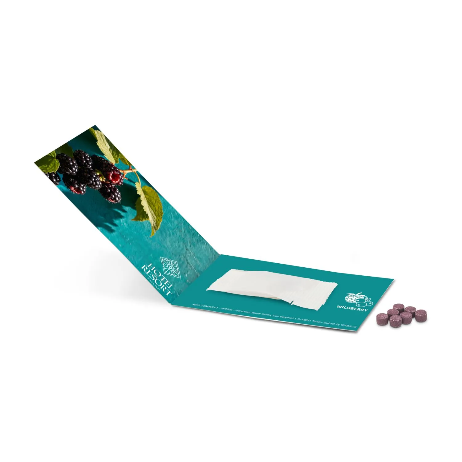 Promo Drops - 1 Sachet (6-8 Wildberry Drops für ein Erfrischungsgetränk mit bis zu 0,5 L)