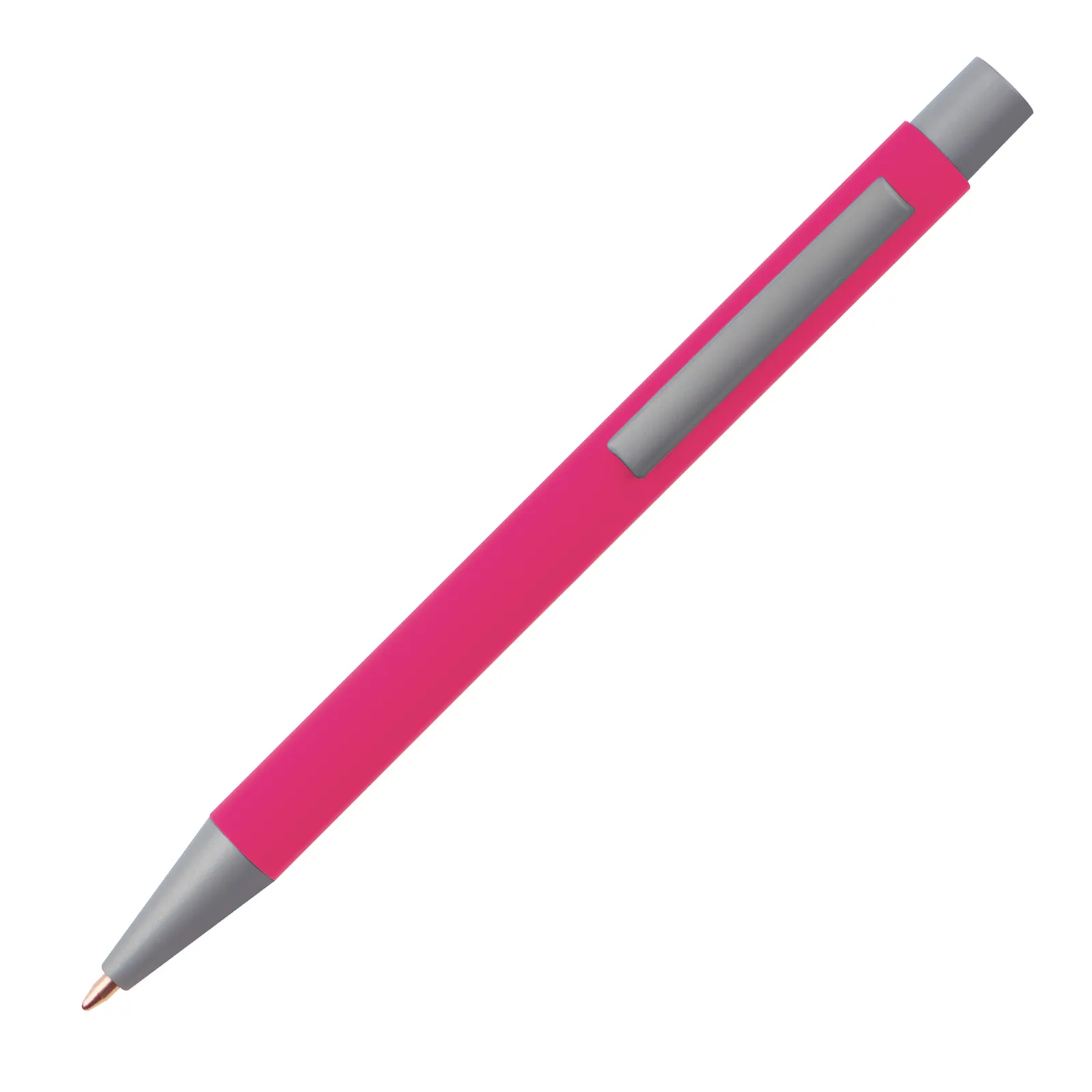 Metall Kugelschreiber Abu Dhabi, pink – Bild 3