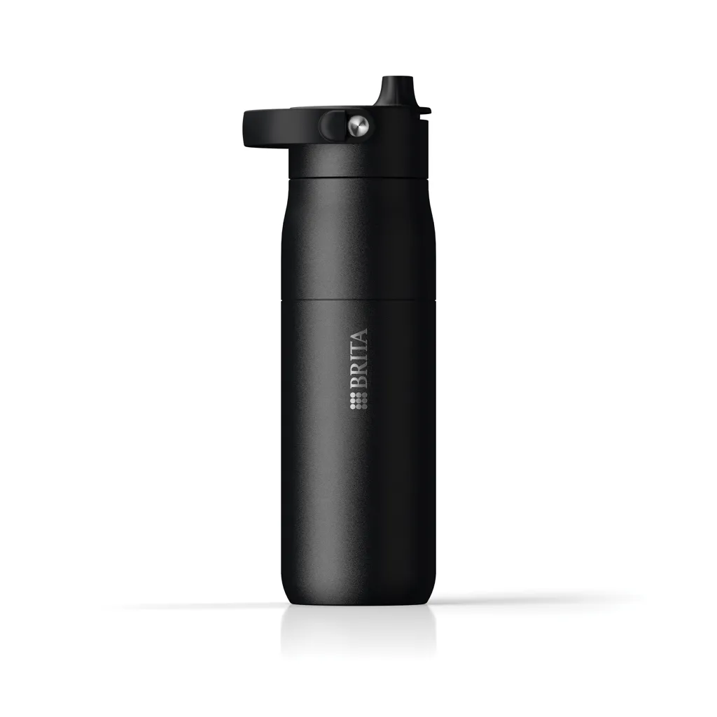 BRITA LARQ Essential Wasserflasche 680ml, schwarz – Bild 4