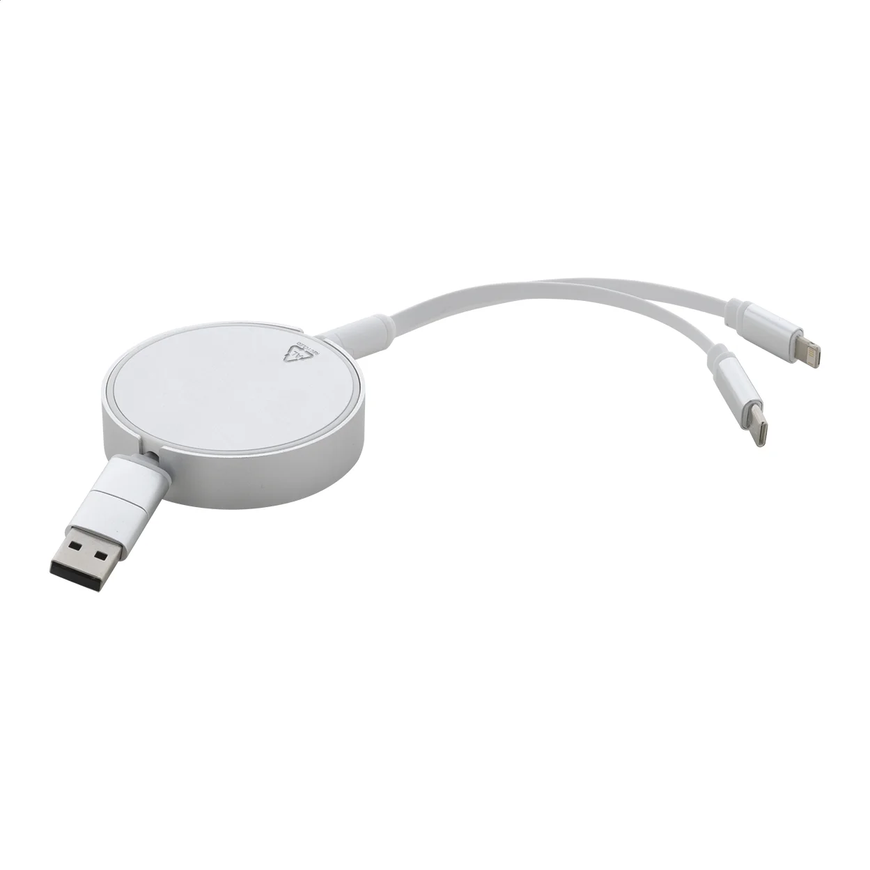 USB Ladekabel Ralospic, silber – Bild 2