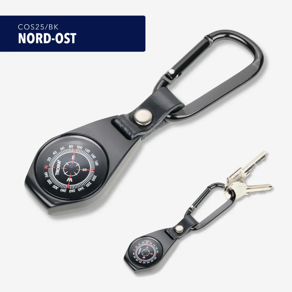 Schlüsselanhänger NORD-OST, schwarz – Bild 6