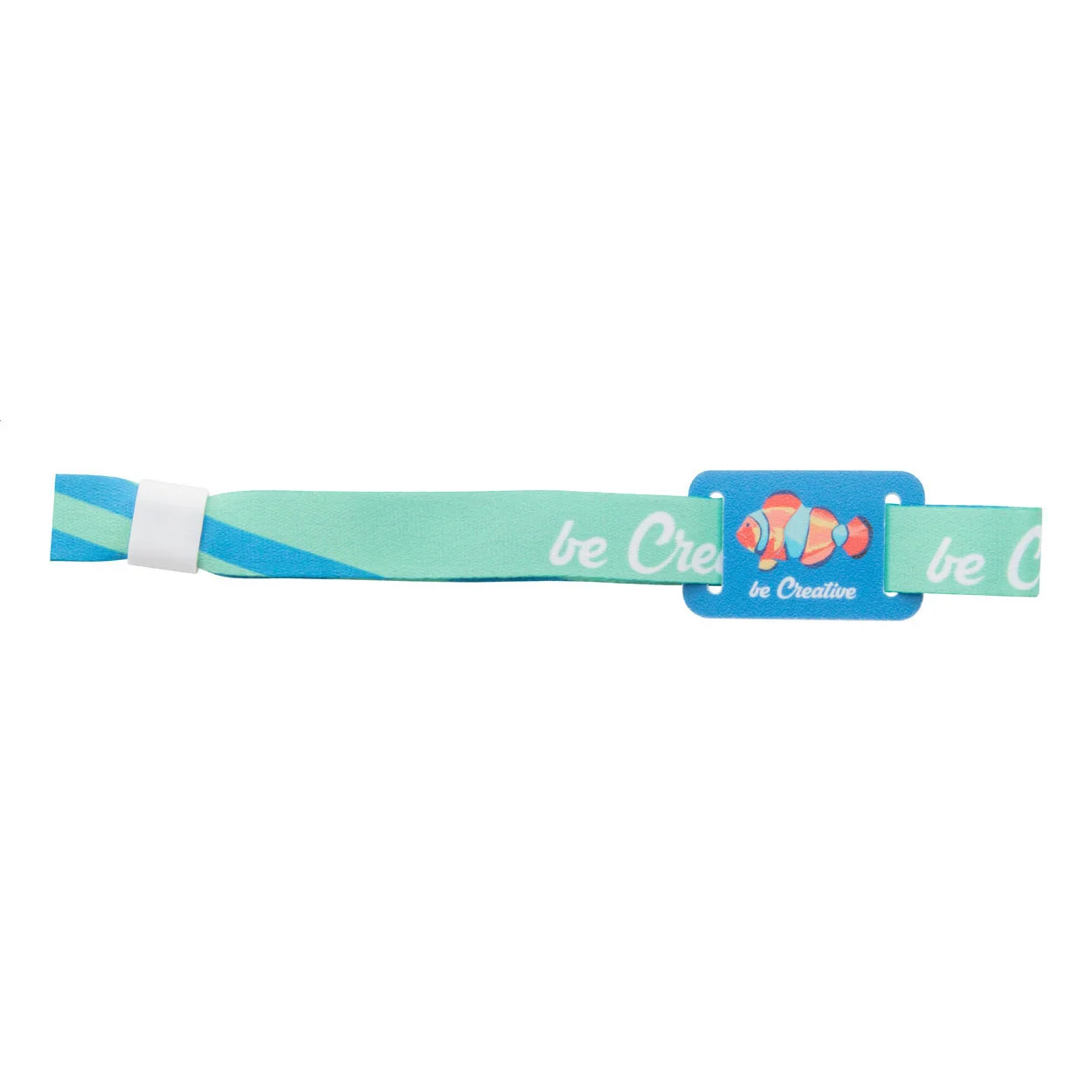 Individuelles Festival-Armband SuboWrist Max, weiß – Bild 2