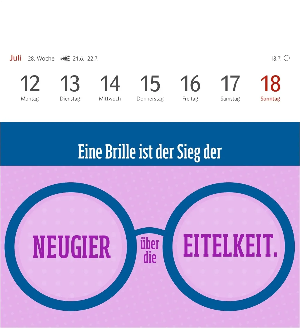 Der fette Vogel bricht den Ast Postkartenkalender 2027 – Bild 10
