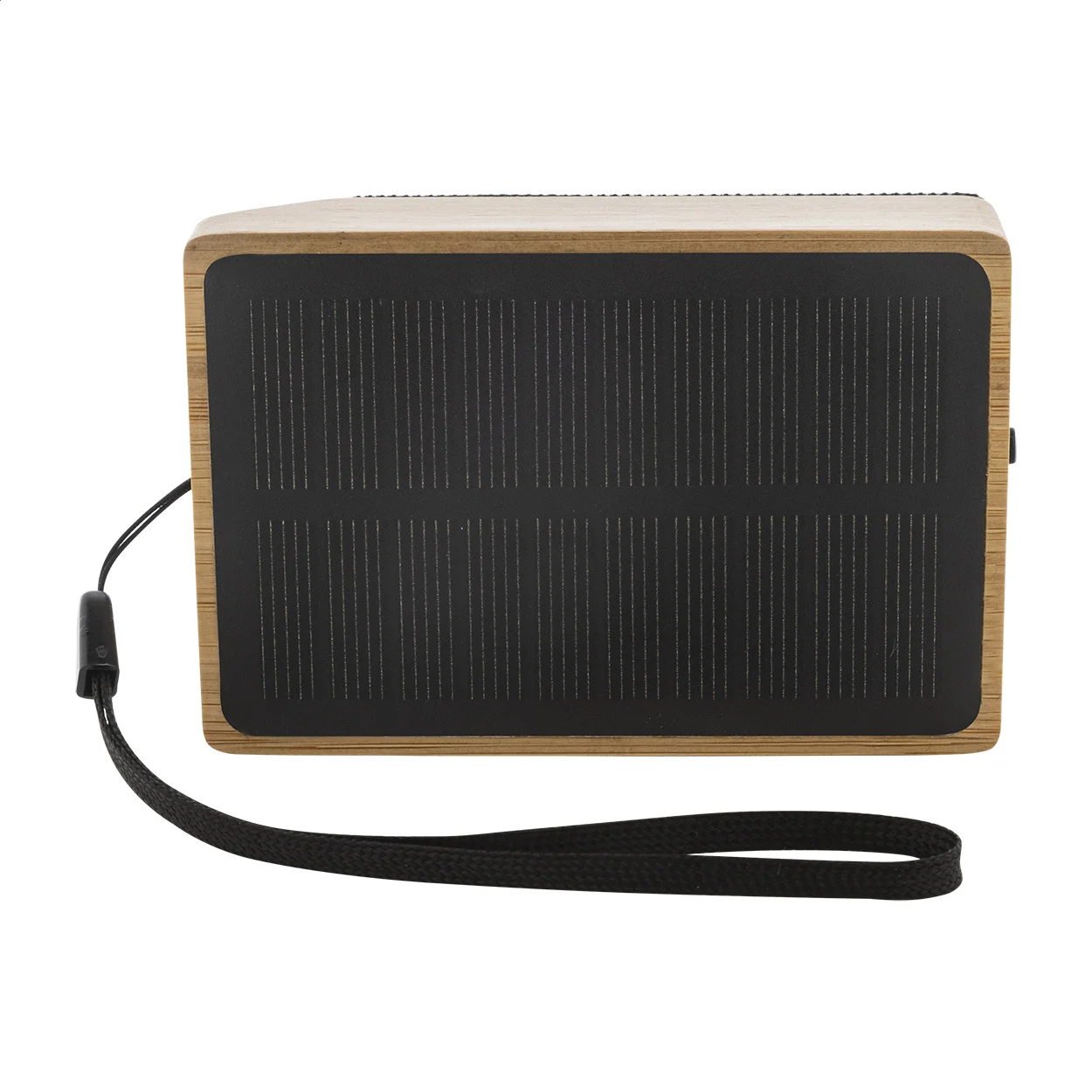 Kabelloser Solarlautsprecher SolBeat, schwarz, natur – Bild 4
