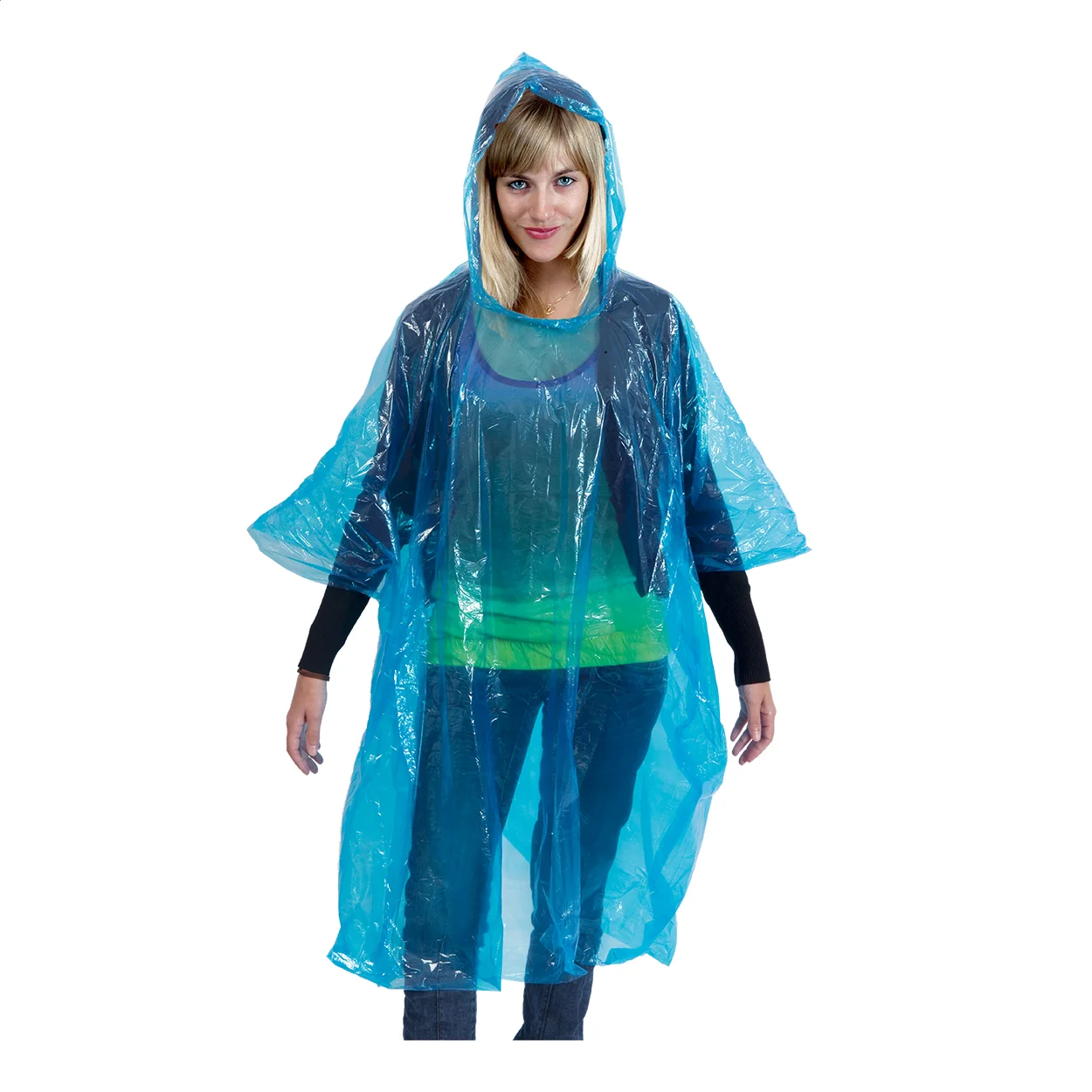 Poncho Schlüsselanhänger Aegis, blau – Bild 3