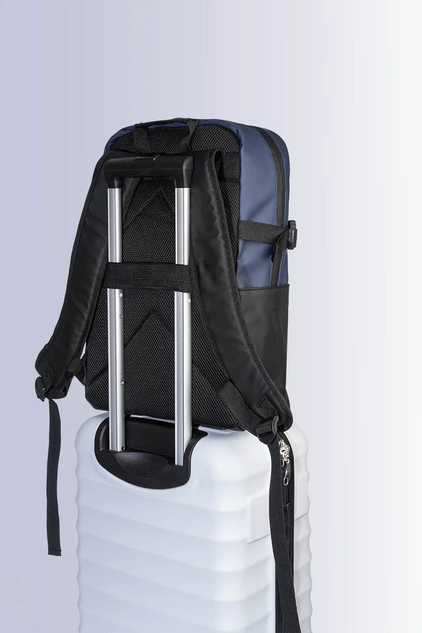 Rucksack Boulton aus RPU, dunkelblau – Bild 6
