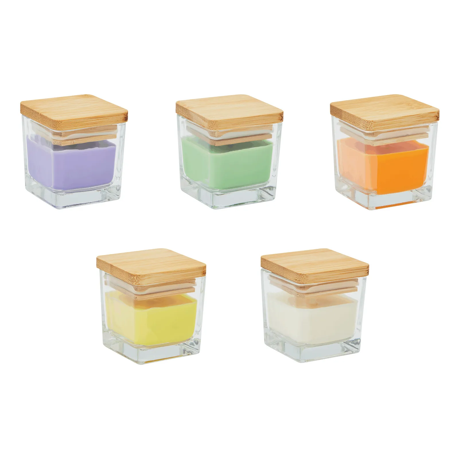 VANILLA GLOW - Duftkerze GLOW, grün, Apfel – Bild 5