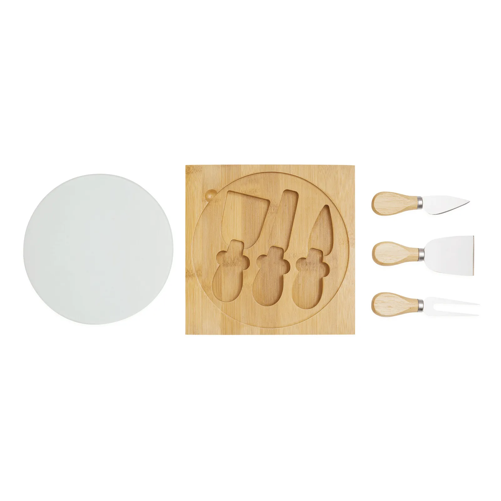 ORBITY - Käse-Messerset braun, braun – Bild 2