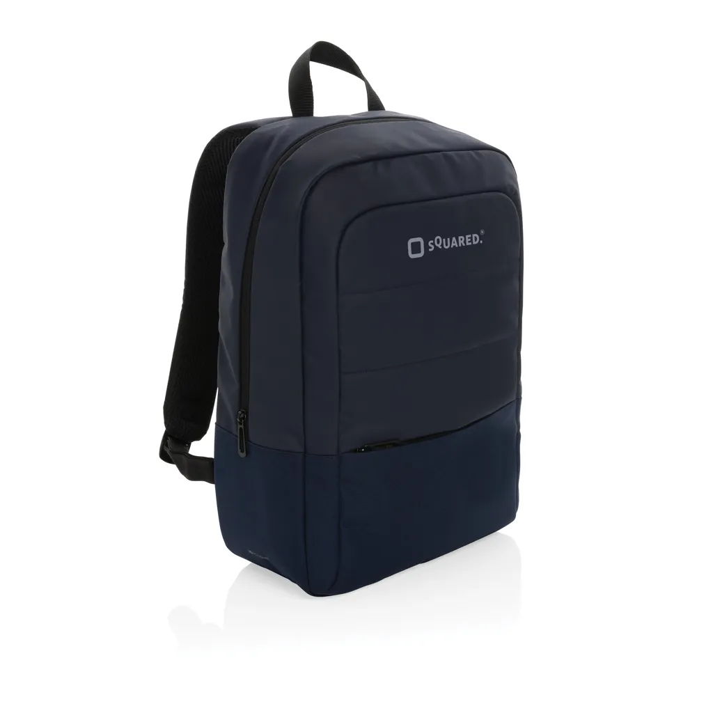 Armond AWARE™ RPET 15.6" Basic Laptop-Rucksack, navy blau – Bild 7