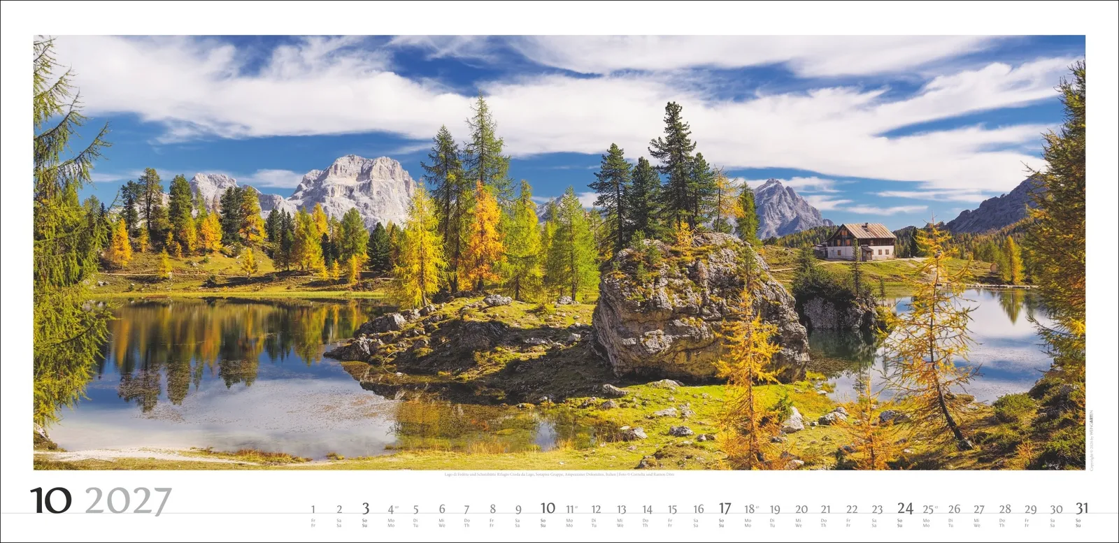 Alpenpanorama Wandkalender 2027 – Bild 11