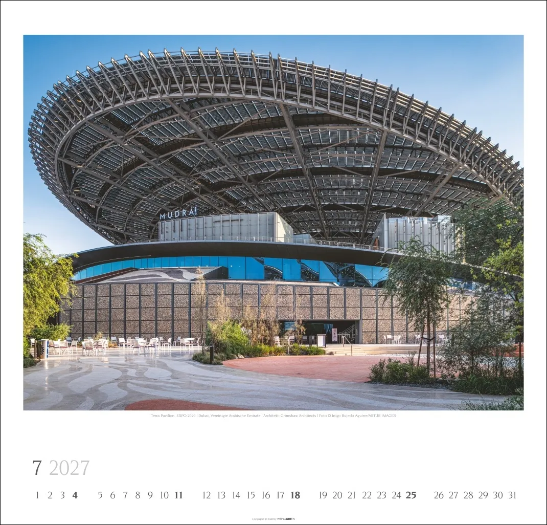 Moderne Architektur Wandkalender 2027 – Bild 8