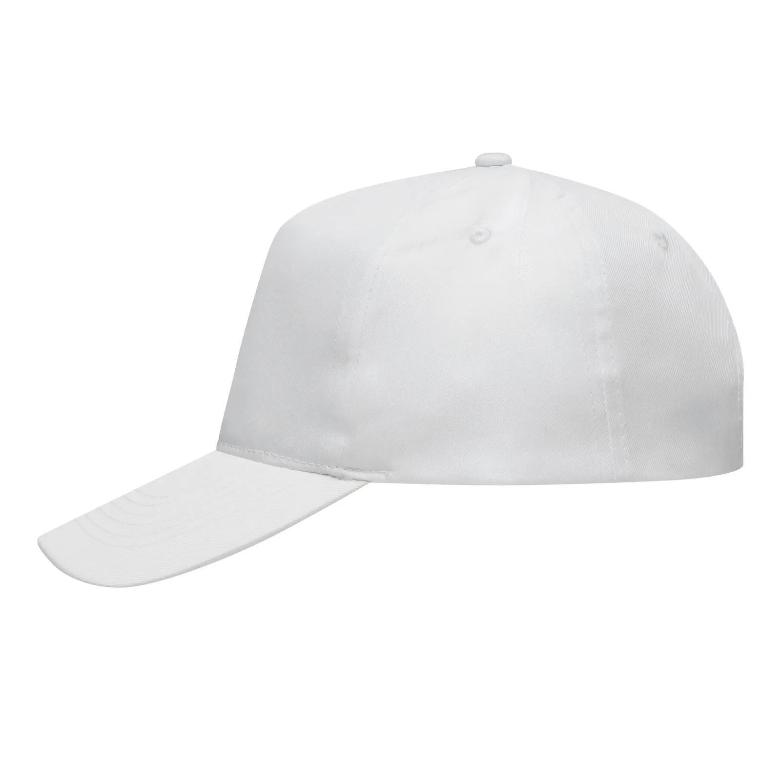 SPORTO - 5-Panel-Baseball-Cap, weiß – Bild 5