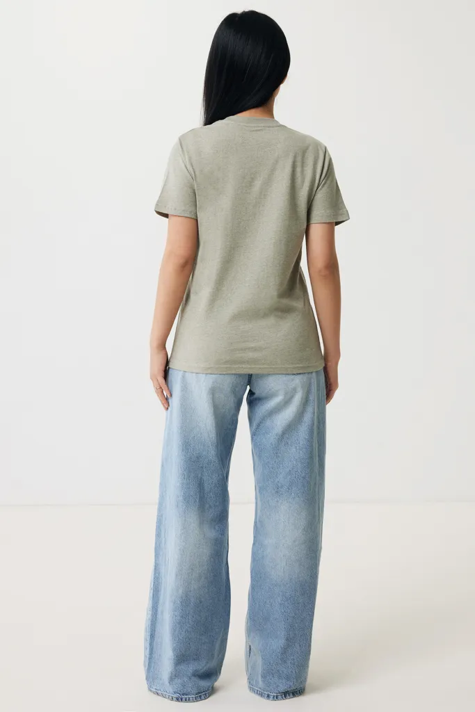 IQONIQ Brett T-Shirt aus recycelter Baumwolle, light heather green – Bild 7