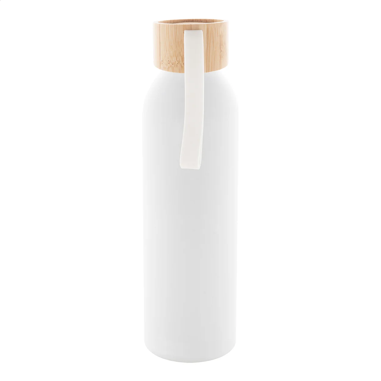Flasche Ralusip Plus aus recyceltem Aluminium, weiß – Bild 2