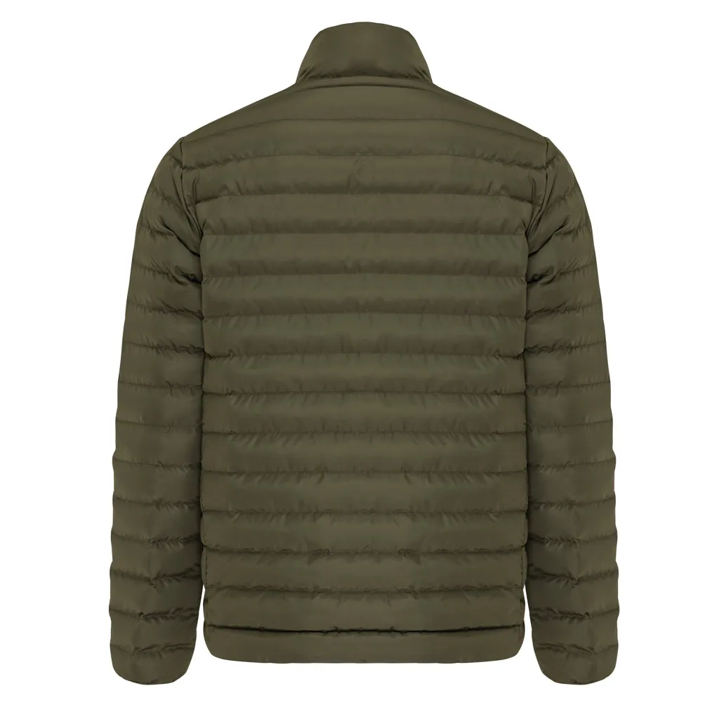 IQONIQ Maiko Herren Steppjacke aus recyceltem Polyester, khaki – Bild 2