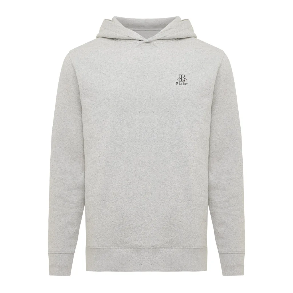 IQONIQ Yengo Hoodie mit Seitentaschen aus rec. Baumwolle, light heather grey – Bild 3
