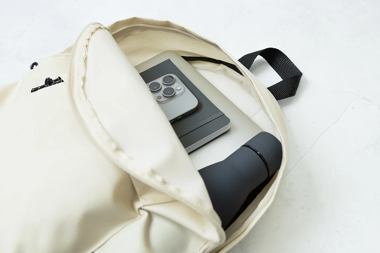 RPET-Rucksack Challenger, natur – Bild 8